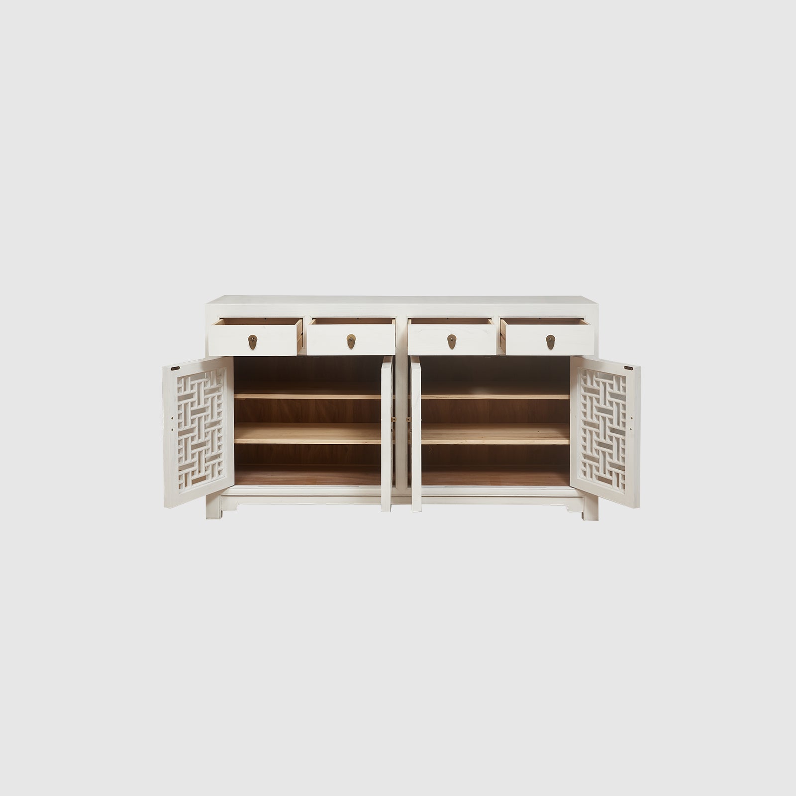 Lattice Cabinet - 4 Drawers