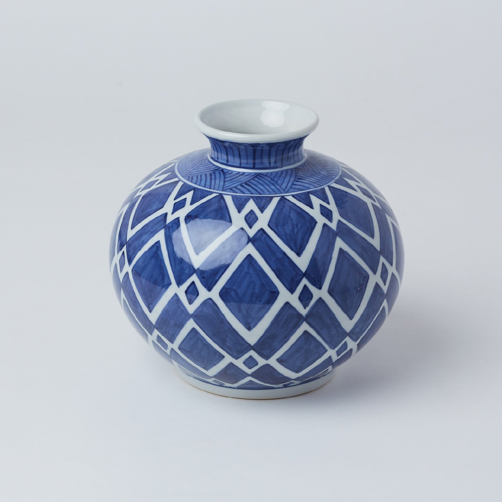 Blue & White/Blue & White Intersect Chervon