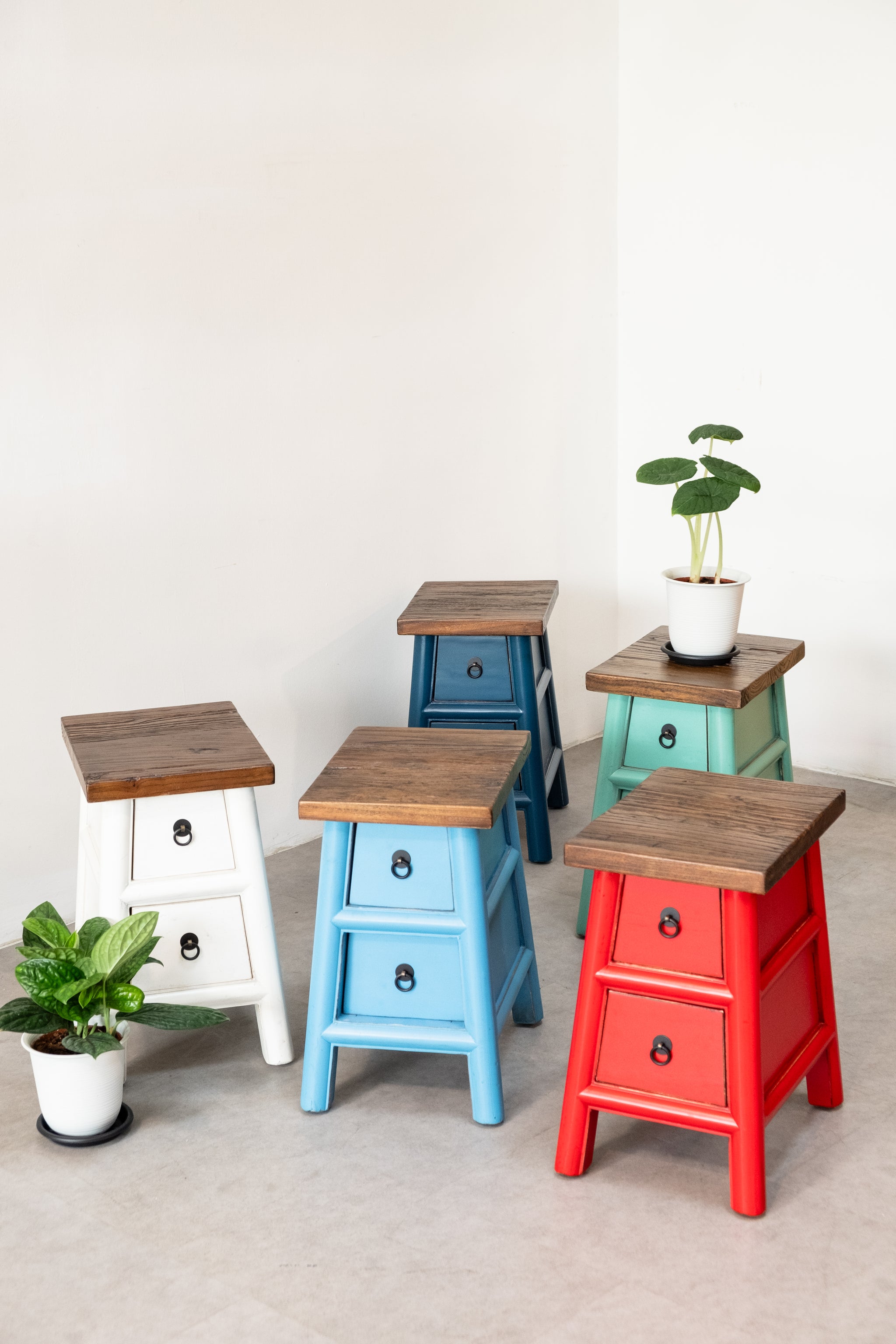 Stool With Drawers