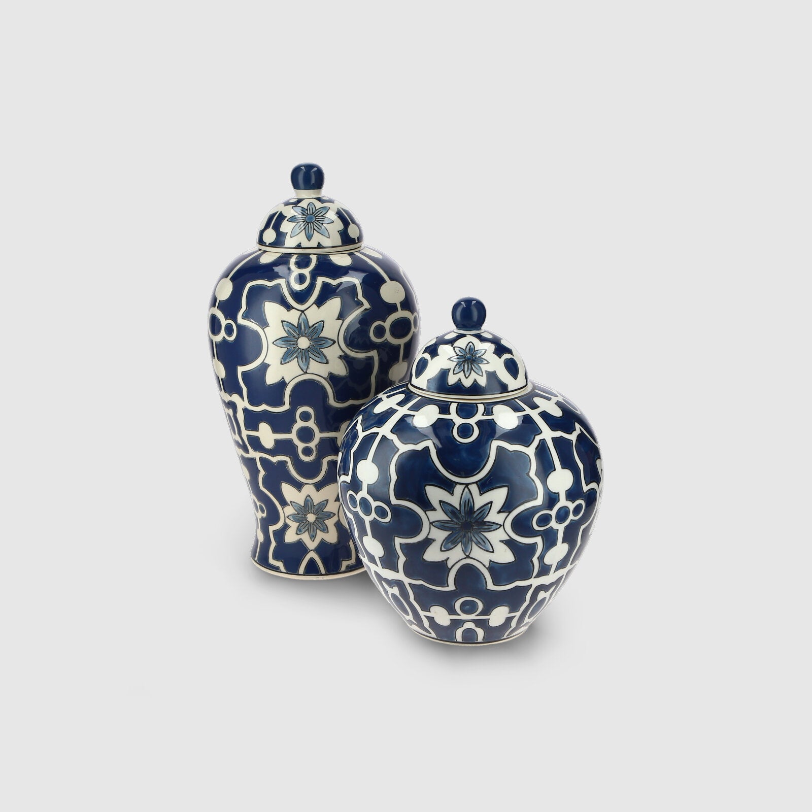 Blue & White 